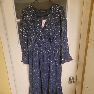 Glory of Love Star MaxI Dress sz L